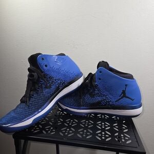 Nike Men's Blue and Black Athletic Shoes